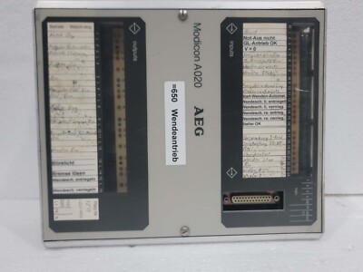AEG Modicon A020 AEG A020/E/220V 7628-200568 12 110/220V 50-60HZ