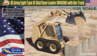 Gecko Models 35GM0009 1/35 U.S. Light Type III Skid Steer Loader (M400W)