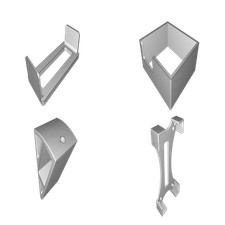 Pedaliera Chitarra Batteria Singola - Supporto per Digitech 12