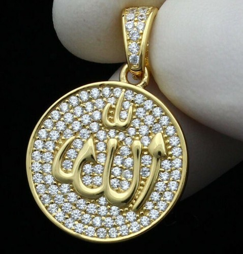 2.7Ct Men's Muslim Allah Genuine D/VVS 