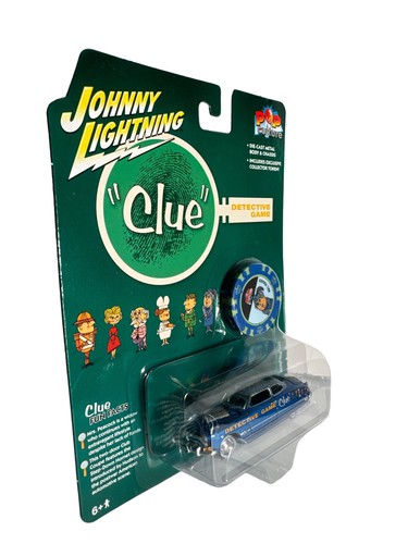 1951 HUDSON HORNET BLUE "VINTAGE CLUE" 1/64 JOHNNY LIGHTNING JLPC008-JLSP270 - Picture 2 of 4
