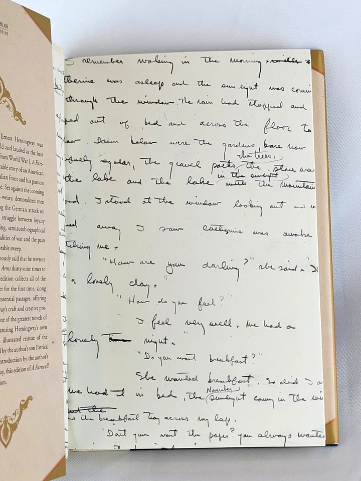 A FAREWELL TO ARMS by Ernest Hemingway Hardcover Classic Library Edition NEW - Image 4 of 4