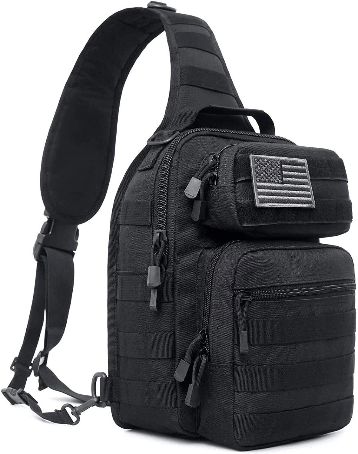 Tactical Molle Pack Military Rover Shoulder Backpack Assault Range Bag Sling Bag