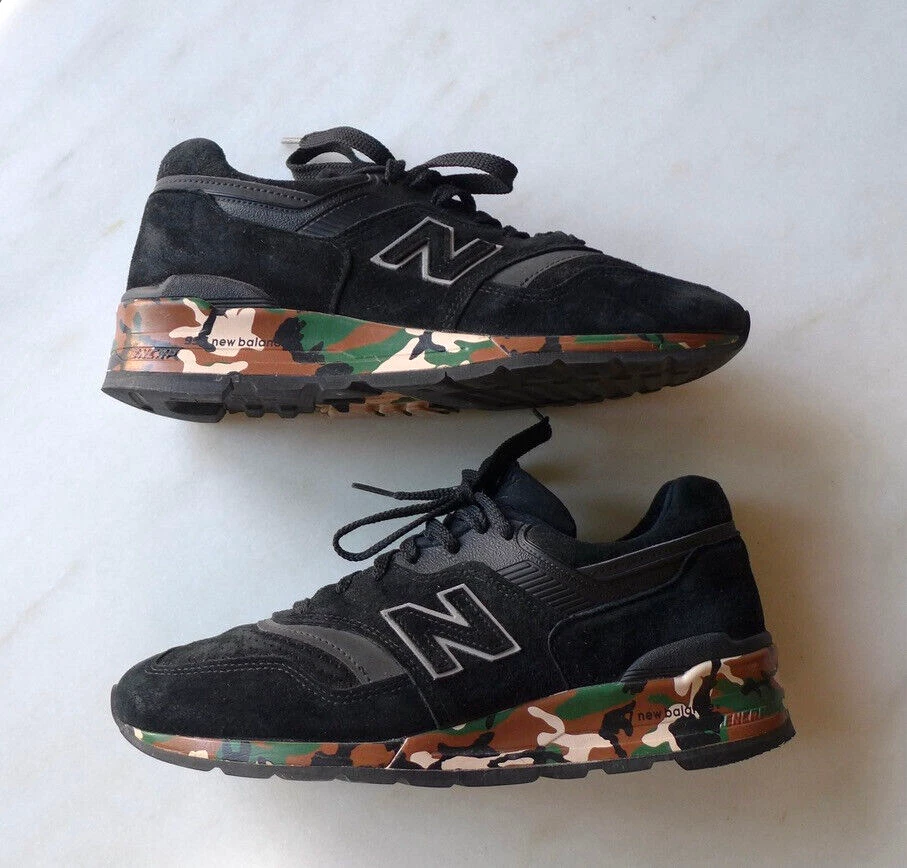 NEW BALANCE Made in USA M997CMO camouflage Sneakers EU 41.5 US 8 UK 7.5 - Photo 1/4