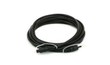 Monoprice 25FT Toslink to Mini M/M OD:5.0mm, Molded PID 2833