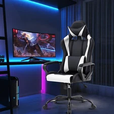Ergonomic Computer Gaming Chair Office Executive Chairs Swivel Racing Recliner