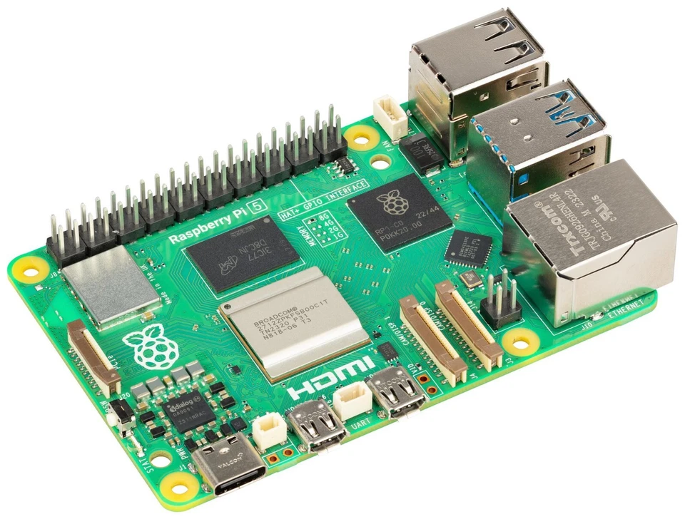 Raspberry Pi 5 8GB RAM Broadcom BCM2712 Arm Cortex-A76 2.4GHz Quad-core 64-bit - Immagine 2 di 2