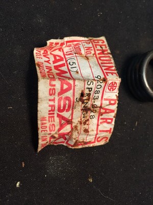 エル Kawasaki NOS NEW 92083-028 Change Pedal Retun Spring Z1 KZ KLT KL