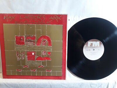 Max Lasser's Ark Earthwalk vinyl LP CBS records FM 44520 1987