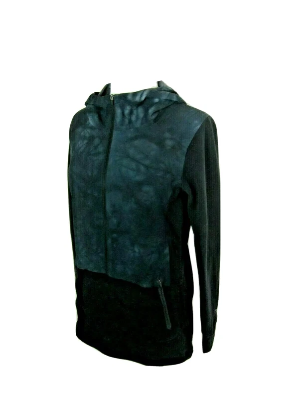 north-face fitness running hiking camping 3/4 zip hooded jacket