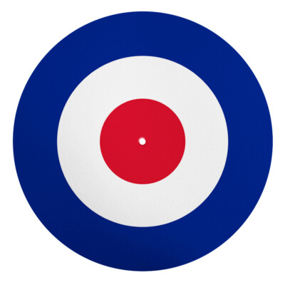 Modisch/ Quadrophenia/ Who 30.5cm Slipmats - Einzel Oder Paar - Djs /