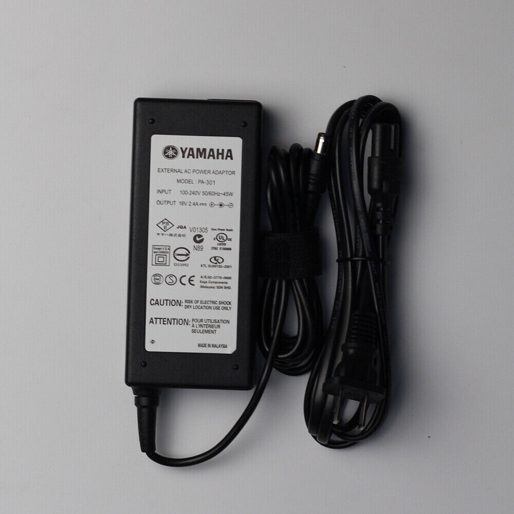 🔥AC DC Adapter For Yamaha DGX-670 DGX-670B DGX-670WH 88-Key