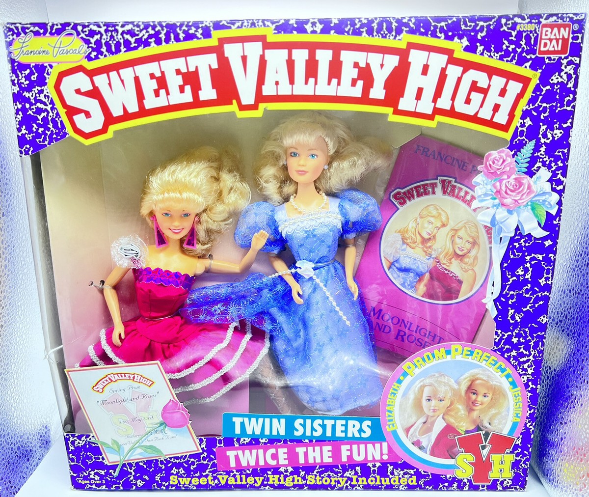Vintage Ban Dai Sweet Valley High Prom Perfect Twins Elizabeth