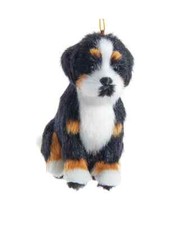 Furry BERNESE MOUNTAIN DOG Dog Breed Christmas Ornament, by Kurt Adler
