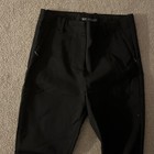 Armani Exchange Women Black Semi-dress Pants Size 4 With Side Zipper Pockets — photo 2