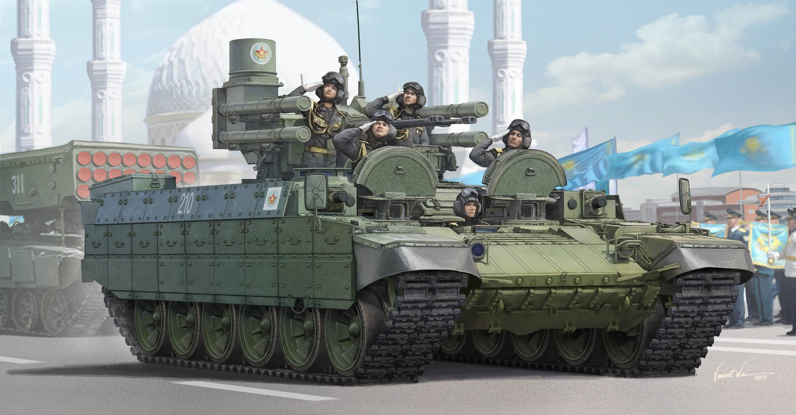 Trumpeter 09506 - 1:35 Kazakhstan Army BMPT - New