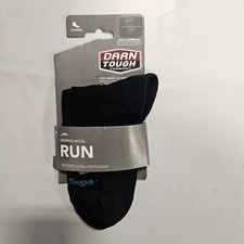 Darn Tough - Run 1/4 Ultra-Lightweight, Black, Small