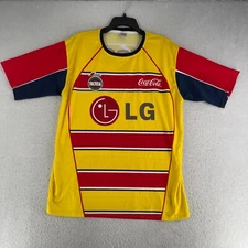 Vintage Monarcas Morelia Bravo Sport Jersey Soccer Football Coca-Cola Large 42