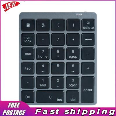 Numeric Keypad Numpad Bluetooth-compatible Number Pads for Notebook Desktops