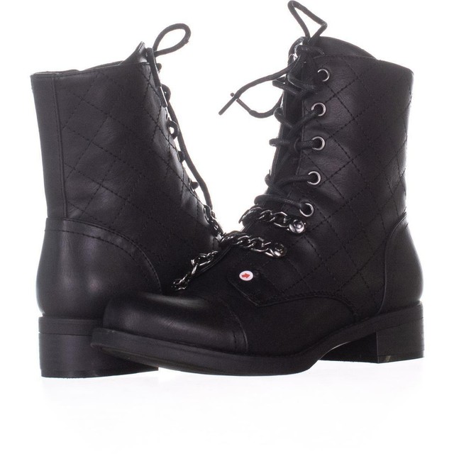 g by guess black combat boots