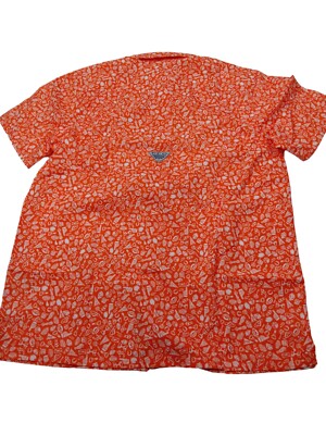 Chemise Columbia PFG Clemson Tigers Homme – Orange, Taille L, Omni-teinte, Brodée