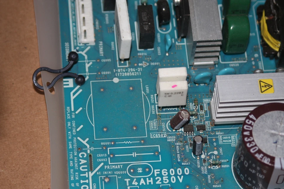 Sony PVM-L2300 Monitor Power Supply 11-874-294-21 172885621 A1633813A 1187429421 - Image 3 of 4