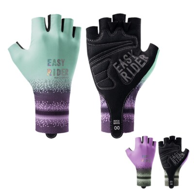 ROCKBROS halbfinger kurze Handschuhe Damen/Herren Bike Rad MTB Sport Sommer M-XL