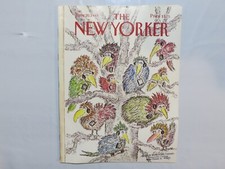 New Yorker Magazine June 20 1988 Ed Koren Art Birds Wearing Headphones 2H