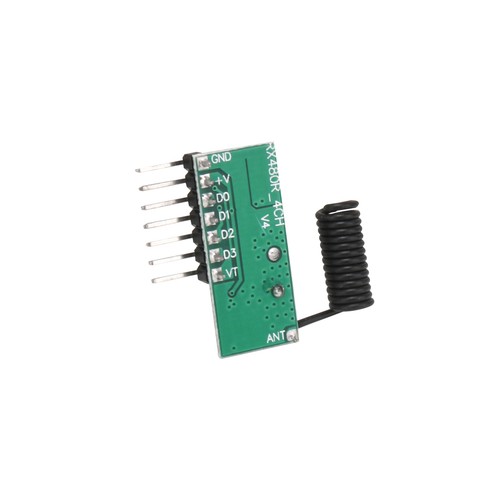 3PCS DC5V 4-channel RX480E Universal RF Wireless Receiver Module 433MHz - Picture 3 of 12