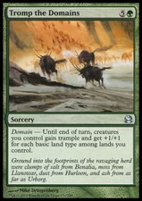 Magic the Gathering MTG Tromp the Domains (171) Modern Masters   NM