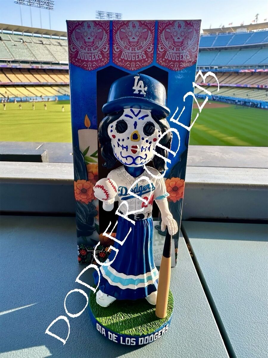 🔥💀 LA Dodgers Dia De Los Muertos Sugar Skull Bobblehead 9 🔥💀 LA Dodgers Dia De Los Muertos Sugar Skull Bobblehead 9
