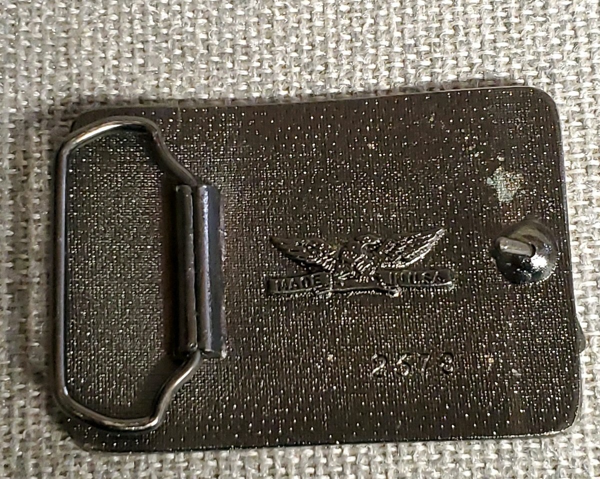 1956 Chevy Belt Buckle Made in USA Gem