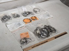 Assorted Hose Clamps 5661K55, Two-Layer 40-60, 11-20, Double Compensation German