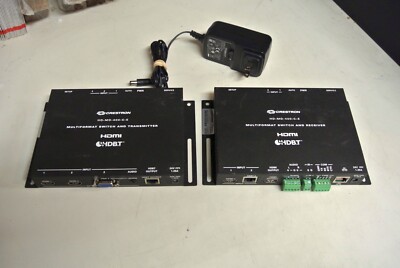 CRESTRON HD-MD-400-C-E MULTIFORMAT SWITCH TRANSMITTER & RECEIVER DM LITE HDMI EX
