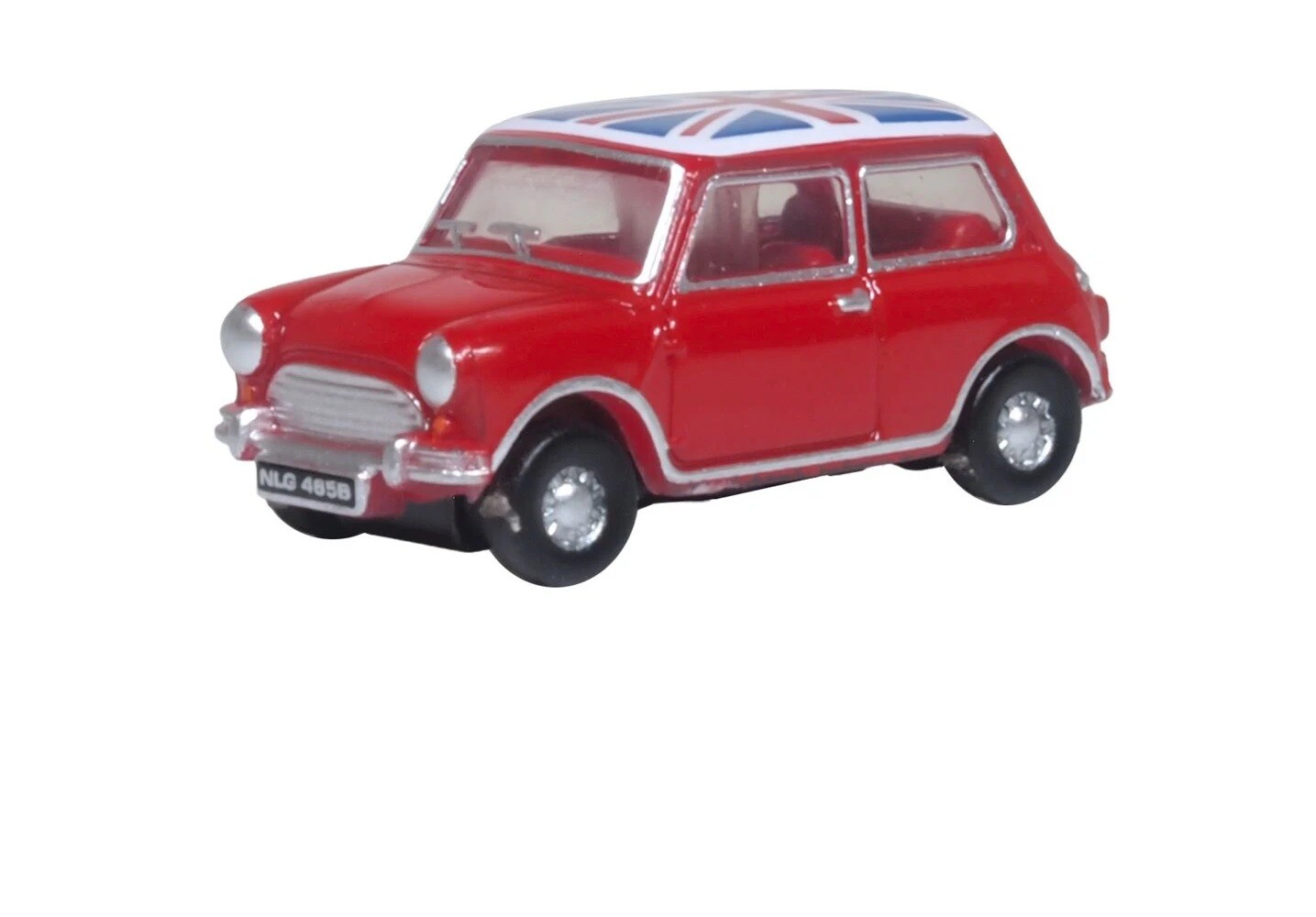 Oxford Diecast 120MN001 TT Gauge Mini Tartan Red/Union Jack