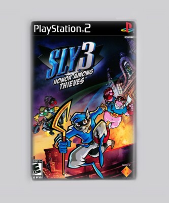SLY 3 HONOR AMONG THIEVES / PS2 - 2''x3'' FRIDGE MAGNET (playstation 2 retro