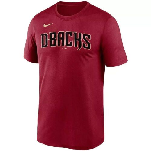 Arizona Diamondbacks Nike Wordmark Legend Logo Performance T-Shirt Men 2024 MLB