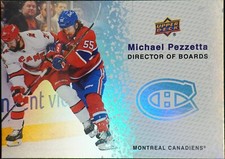 2023-24 Upper Deck Director of Boards #DB4 Michael Pezzetta