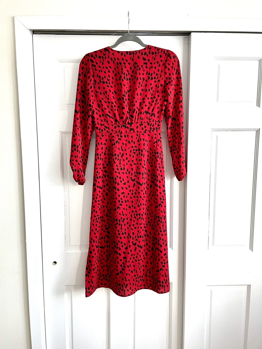 rahi red leopard scarlett dress Rahi | Dresses | Red Leopard Scarlett Rahi Midi Dress