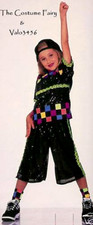 GROUP LOT 4 Child XS Hip Hop Beat UNISEX Dance Costume