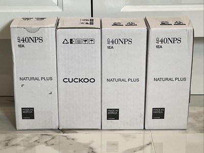 (4) Cuckoo CPF 40NPS Natural Plus Water Filter (4 Box Lot)
