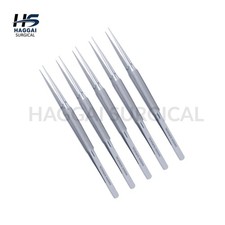 Micro Tissue Forceps Straight 18cm Stainless Steel Precision Tweezer Tool