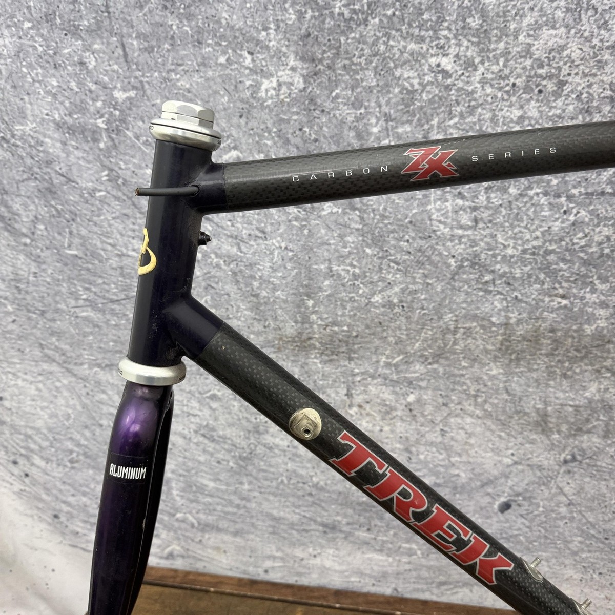 Vintage Trek 2300 ZX Carbon Fiber Series Frame 57cm Road Bike 700c