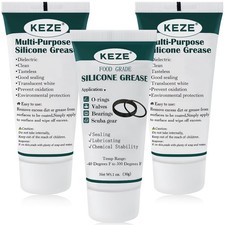 Food Grade Silicone Grease Sealant Lubricant for Faucets O-Rings Valves 1 oz