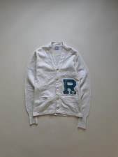 Vintage 1960's Collegiate Cardigan knit sweater