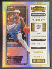 Shai Gilgeous-Alexander 2022-23 Panini Contenders Conference Finals Ticket /75