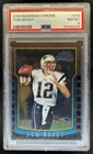 2000 Bowman Chrome Tom Brady Rookie RC #236 Patriots PSA 8