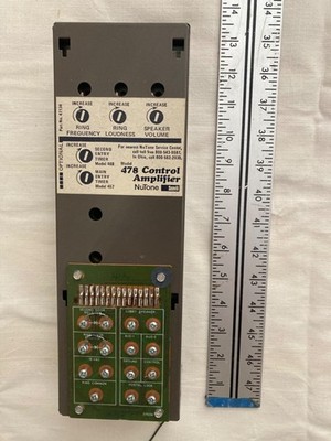 Nutone Intercom 478 Control Amplifier for Apartments Pre Owned