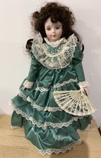14” Heritage Mint Ltd Collection Soft Body Porcelain Head, Arms And Lower Legs