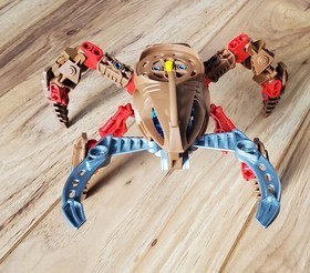 LEGO BIONICLE: Visorak Set of 6 (8742-8747) W 1 Cannister 6 spinners 1 Instruct